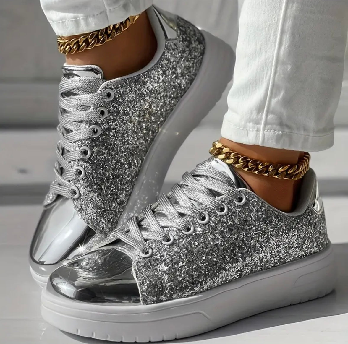 Emily™ - Lässige Glitzer Sommerschuhe