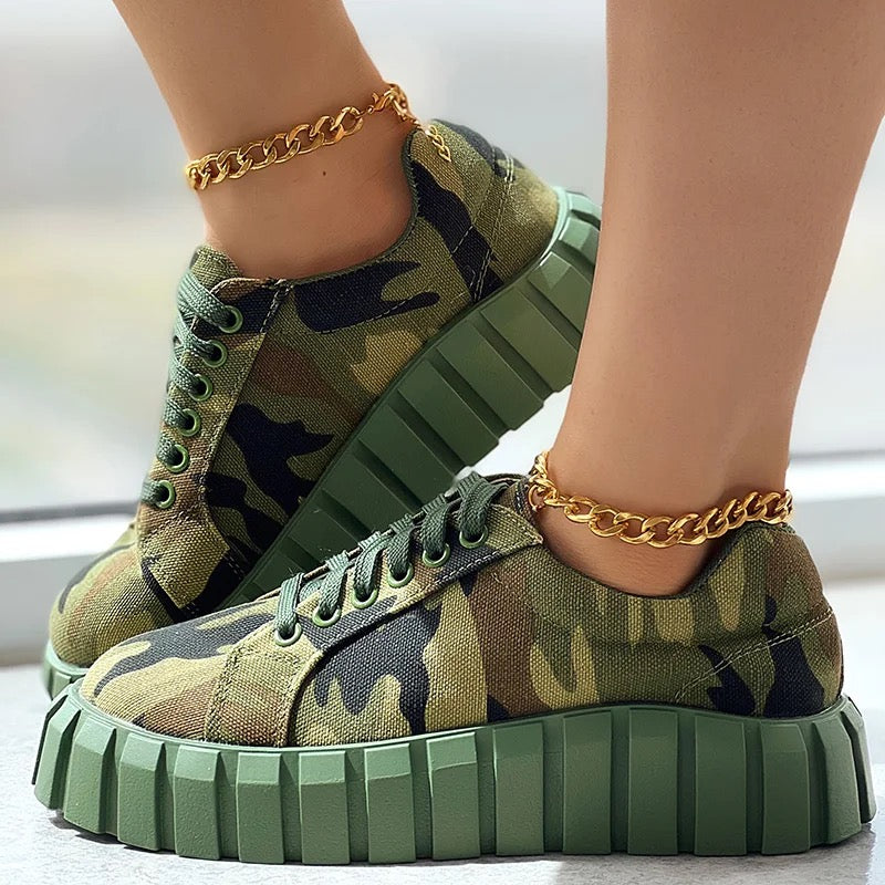 Deluxor™ - Camouflage Sommerschuhe
