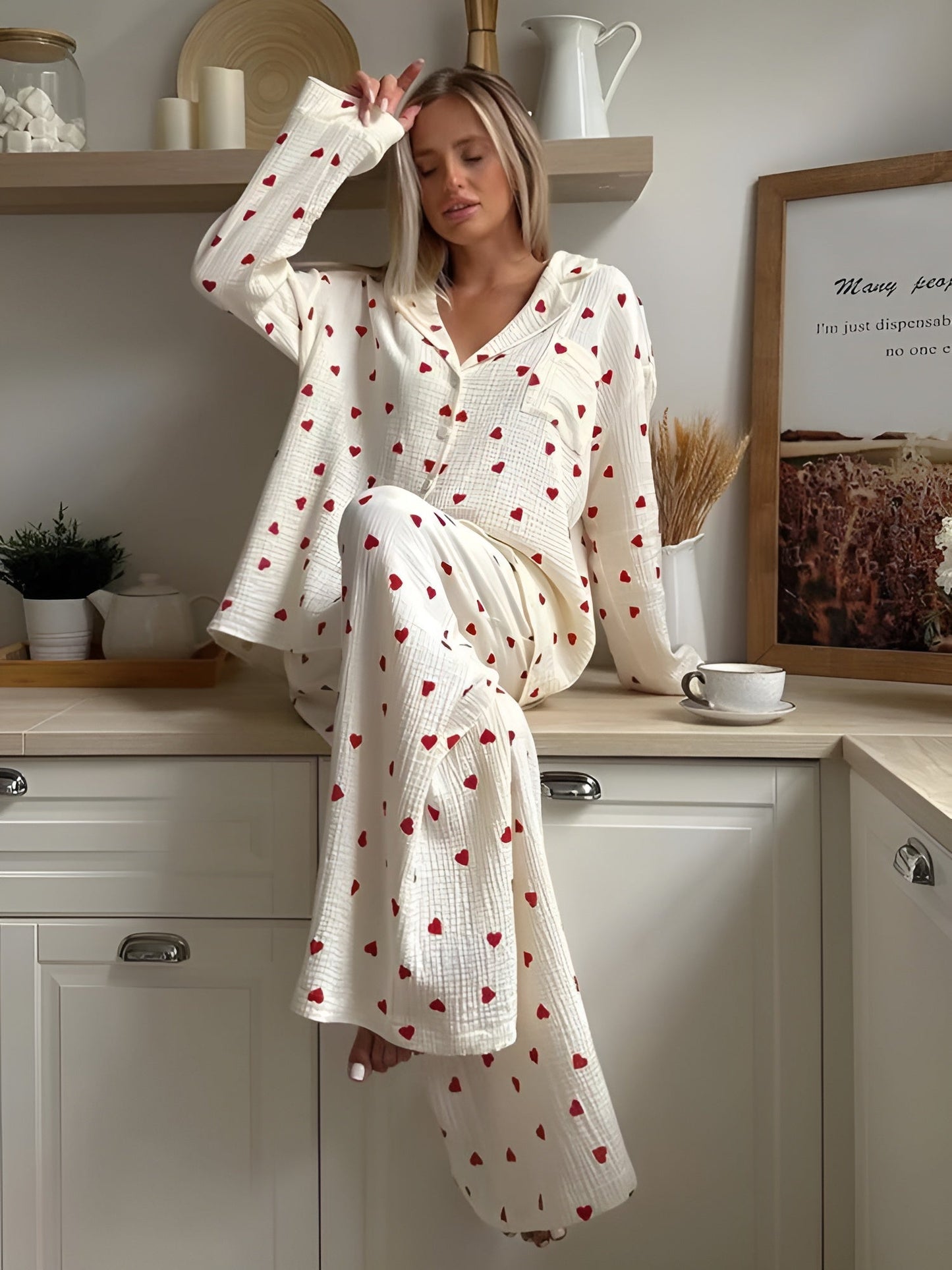 Sophie™ - Hearts Pyjama Set