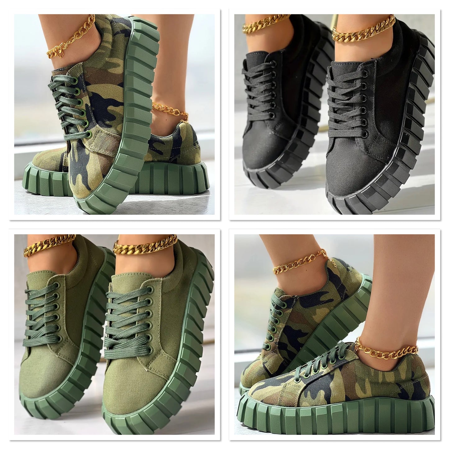 Deluxor™ - Camouflage Sommerschuhe