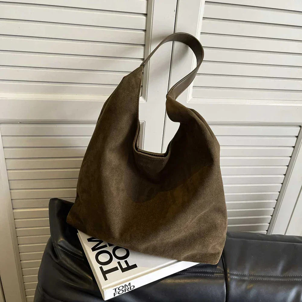 Laura™ | Suede Tote Bag