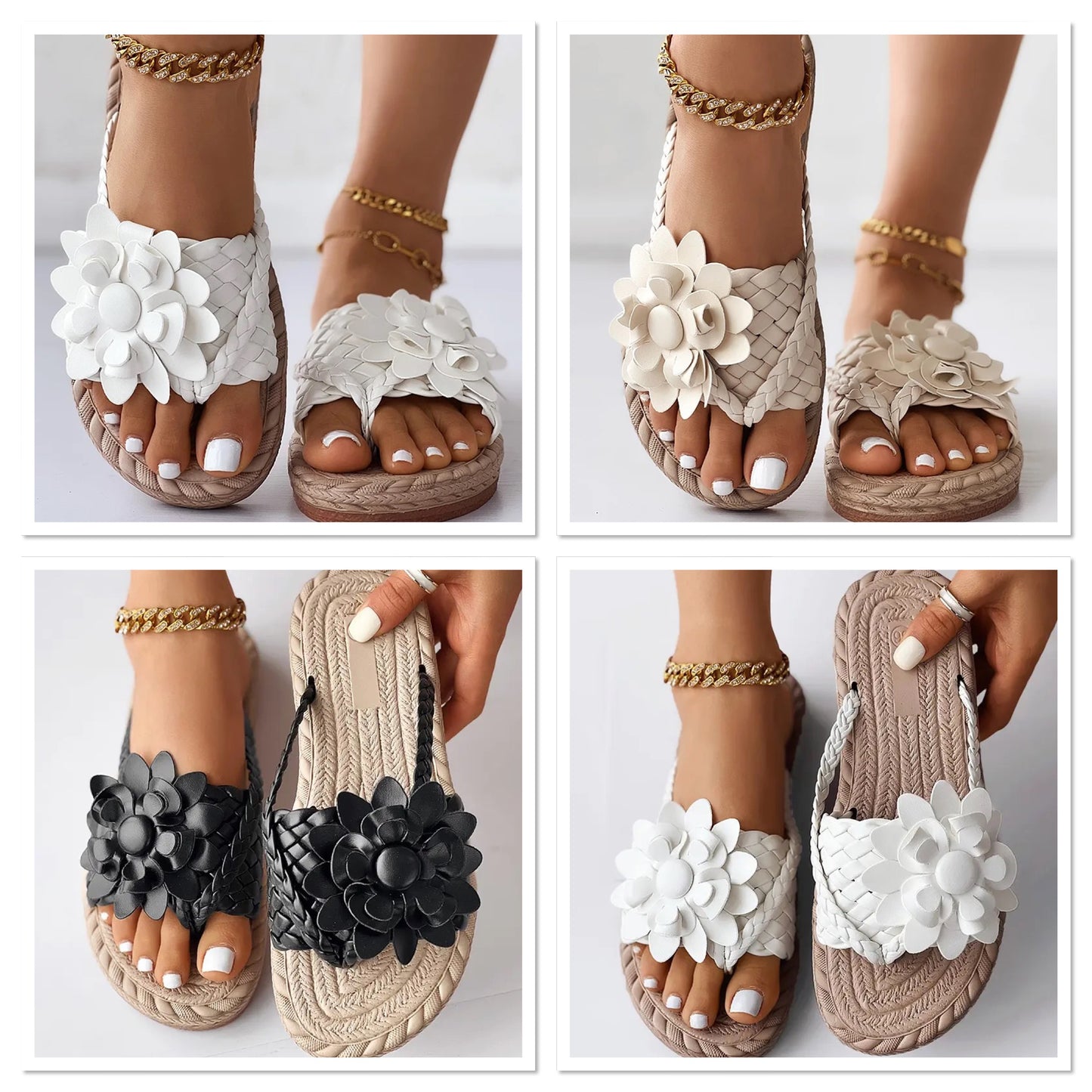 Deluxor™ - Luxus Blumensandalen