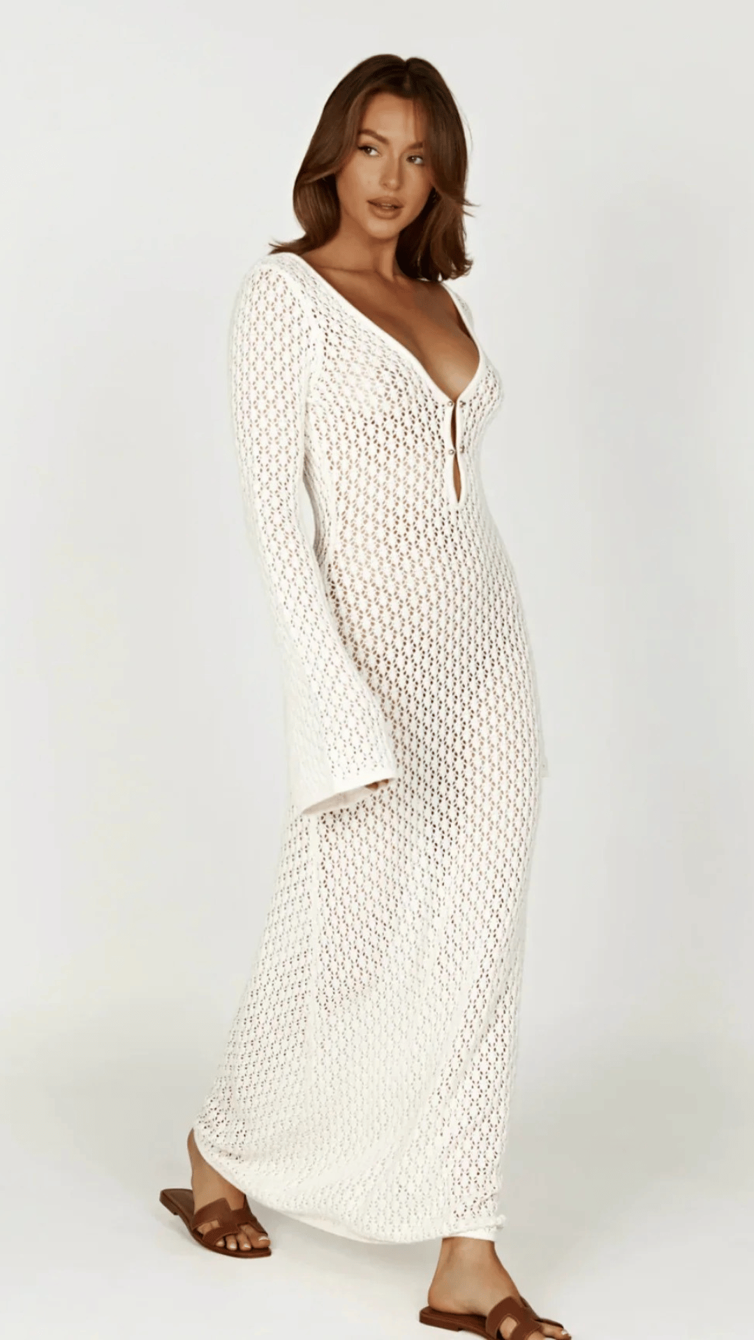 Emily™ - Häkel Maxikleid