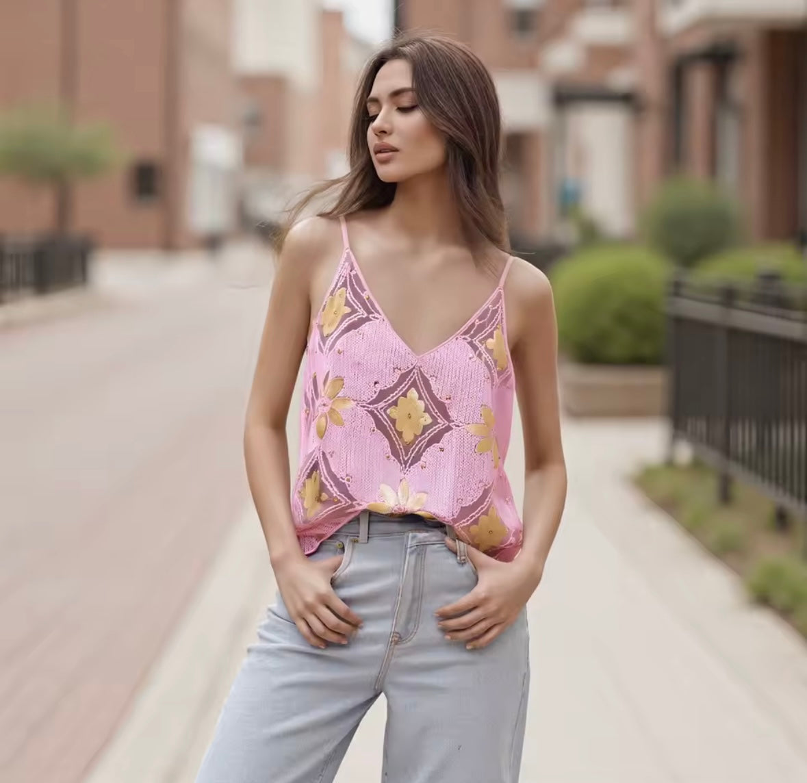 Cristina™ - Embellished Top