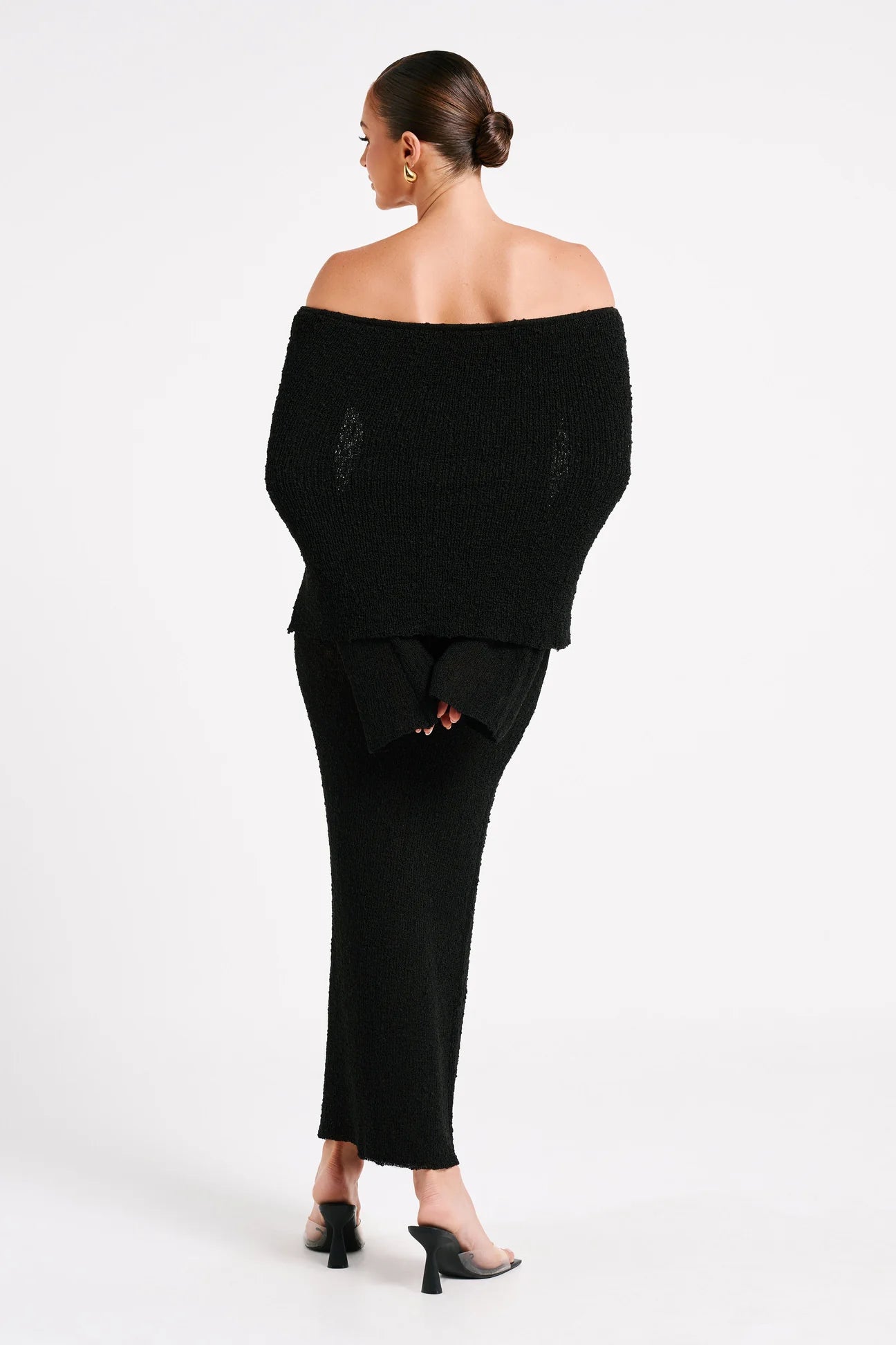 Anika Dress™ - Off Shoulder Bodycon Strickkleid