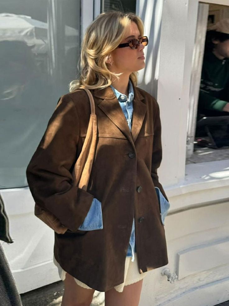 Emily™ | Suede Jacket