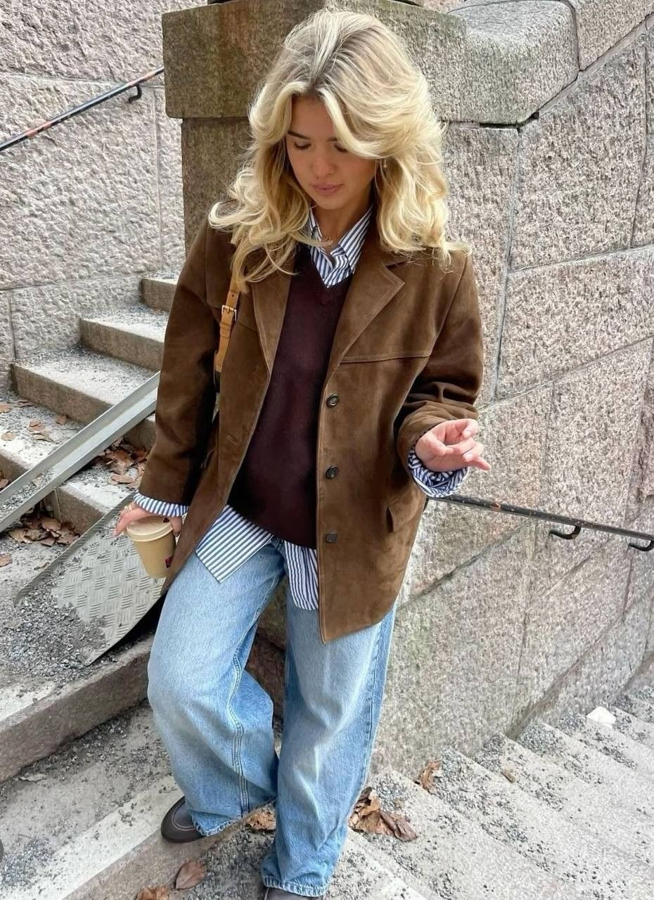 Emily™ | Suede Jacket